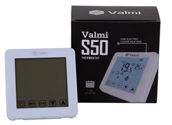 Сенсорний програмований терморегулятор Valmi  S50 білий - фото 5070